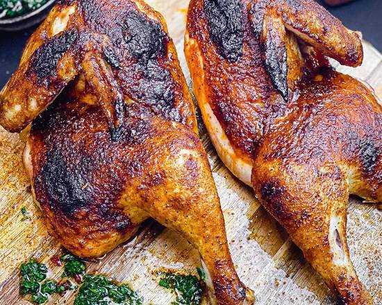 Half Chicken With Cheese large Naan